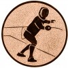 Fencing medal insert