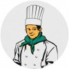 Chef insert gold medal insert