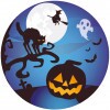Halloween 1 medal insert 25 mm