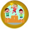 Kids general boy medal insert