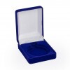 Plush medal box in blue for 40/50 mm medals
