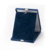 Plush plaque box in blue color