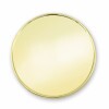 Gold plated brass coin