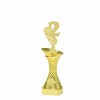 2nd Place on a gold column stand