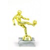Football (male player) golden figure with base