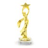 Emilia Award golden figure with base
