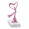 Dance (rose) golden figure on base