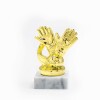 Football (Goalkeeper) golden figure with base