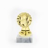 Dog (Paw) golden figure with base