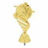 Football Theme golden figure with base