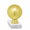 Tennis Ball golden figure with base