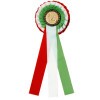 Red-white-green rosette