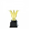 Crown on black block base