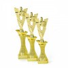 Like on a gold column stand