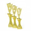 1st Place on a gold column stand