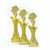 Football Theme on a gold column stand