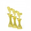 Table Tennis on a gold column stand