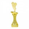 Football Goalkeeper on a gold column stand
