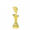 Fish on a gold column stand