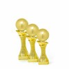 Tennis Ball on a gold column stand