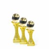 Motorsport (Helmet) on a gold column stand