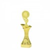 General on a gold column stand