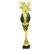 Go-Kart on a black/gold trophy