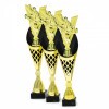 Go-Kart on a black/gold trophy