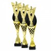 Like on a black/gold trophy