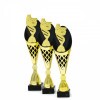 Ice Hockey on a black/gold trophy