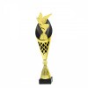 Pigeon (large) on a black/gold trophy