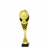 Globe on a black/gold trophy