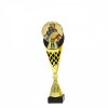 E-sport PC on a black/gold trophy