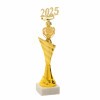 2025 figure on an elegant base A