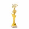 2025 figure on an elegant base A