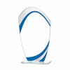 Glass trophy Aqua