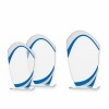 Glass trophy Aqua